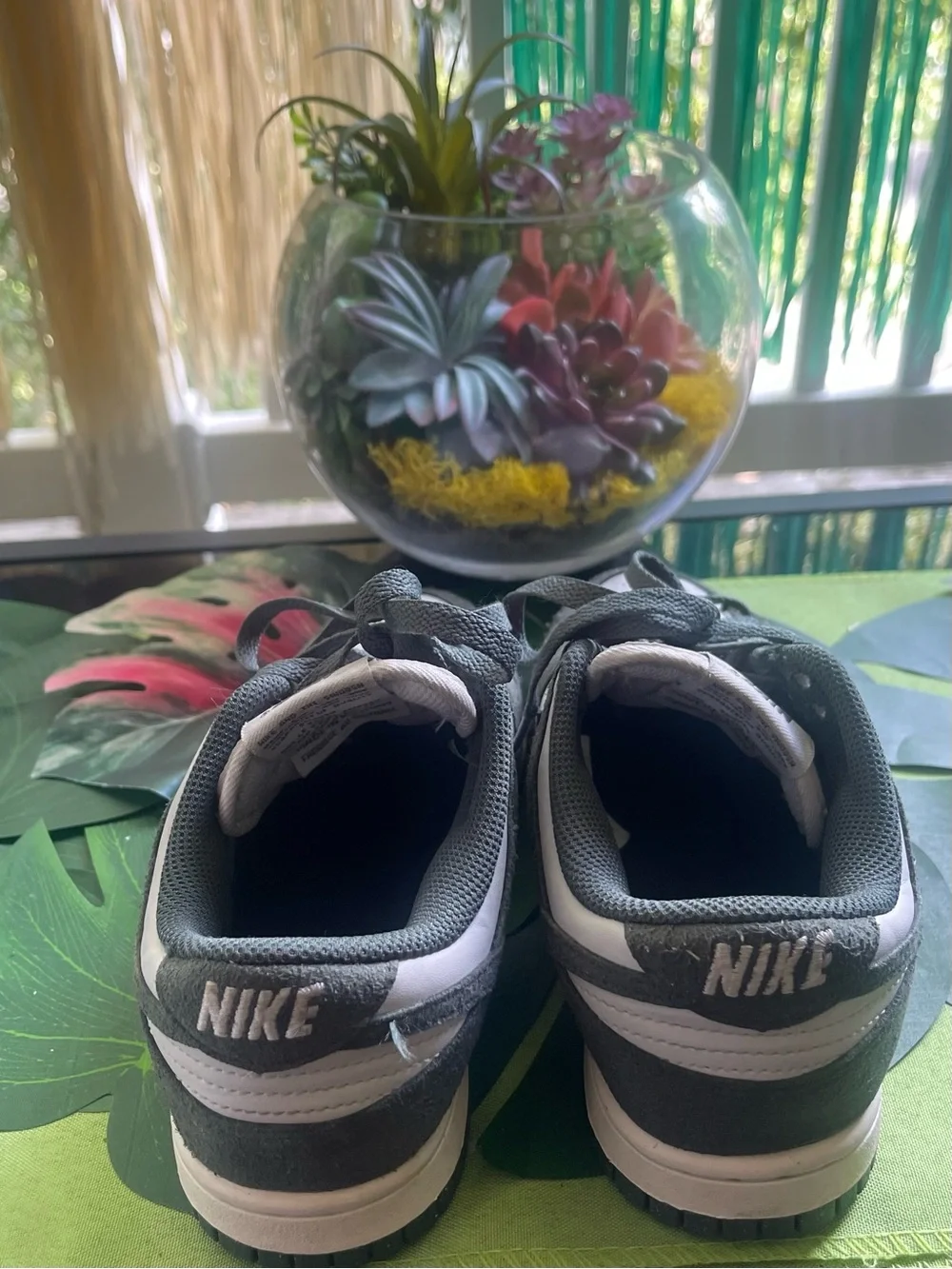 Nike Black and White Low-Top Sneakers